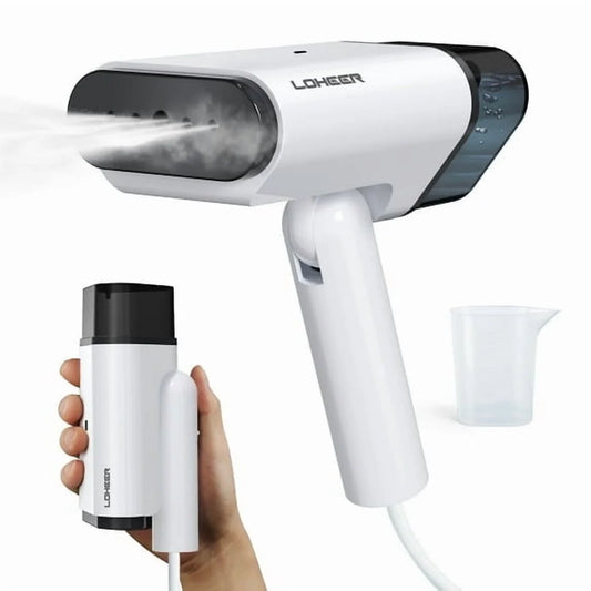 Travel Steamer for Clothes 1000W , Foldable Handheld Garment Steamer Fabric Wrinkle Remover