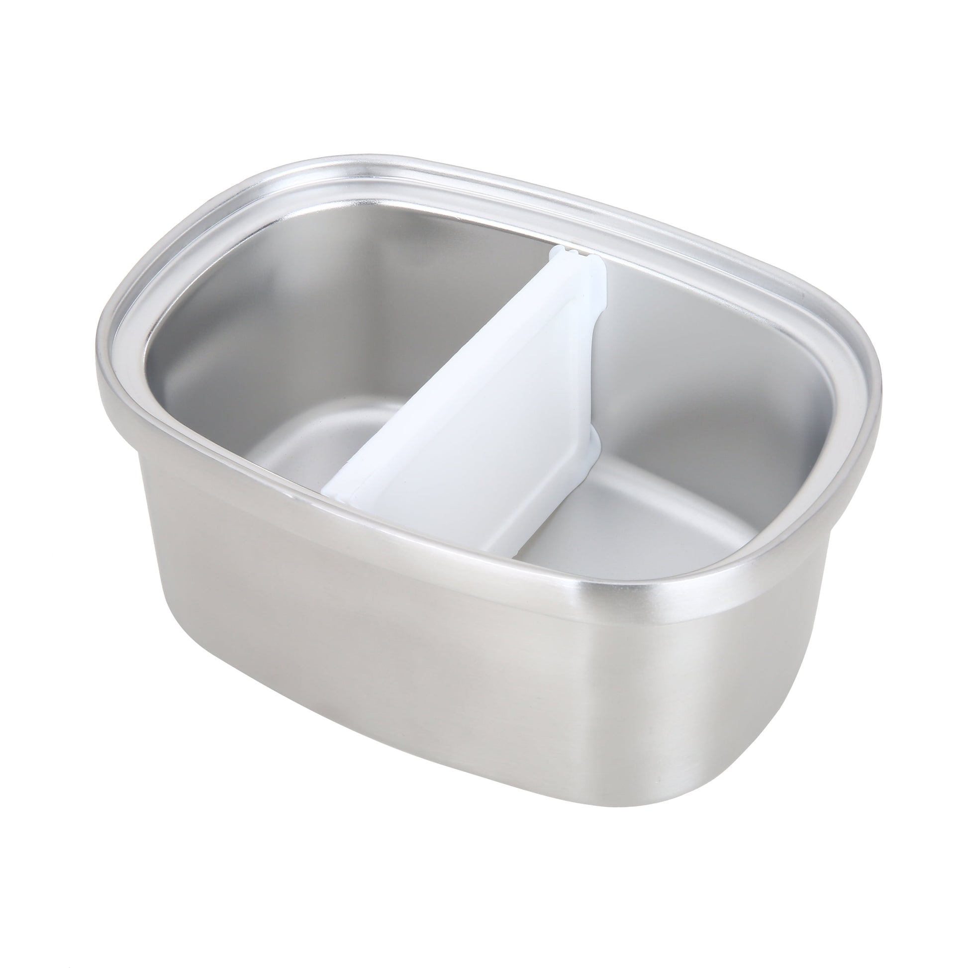 Food Container, Reusable Insulated Stainless Steel, Rectangular, 33 Oz